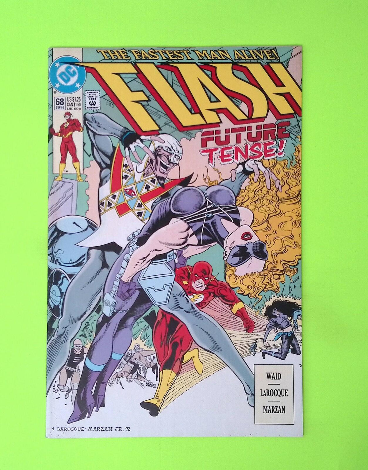 Flash #68 Vol. 2 1992 DC Comics High Grade Comic Book X137-174