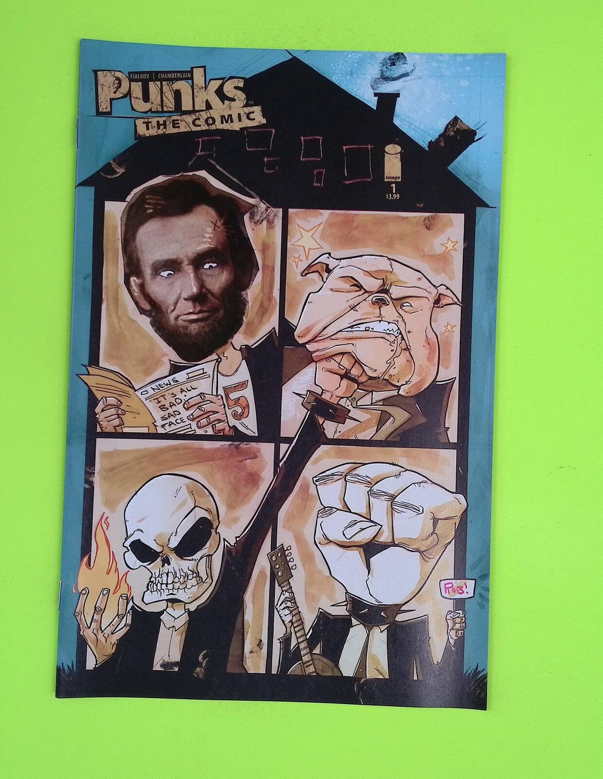 Punks The Comic #1b 2014 Image Comics Variant High Grade Comic Book M19-164