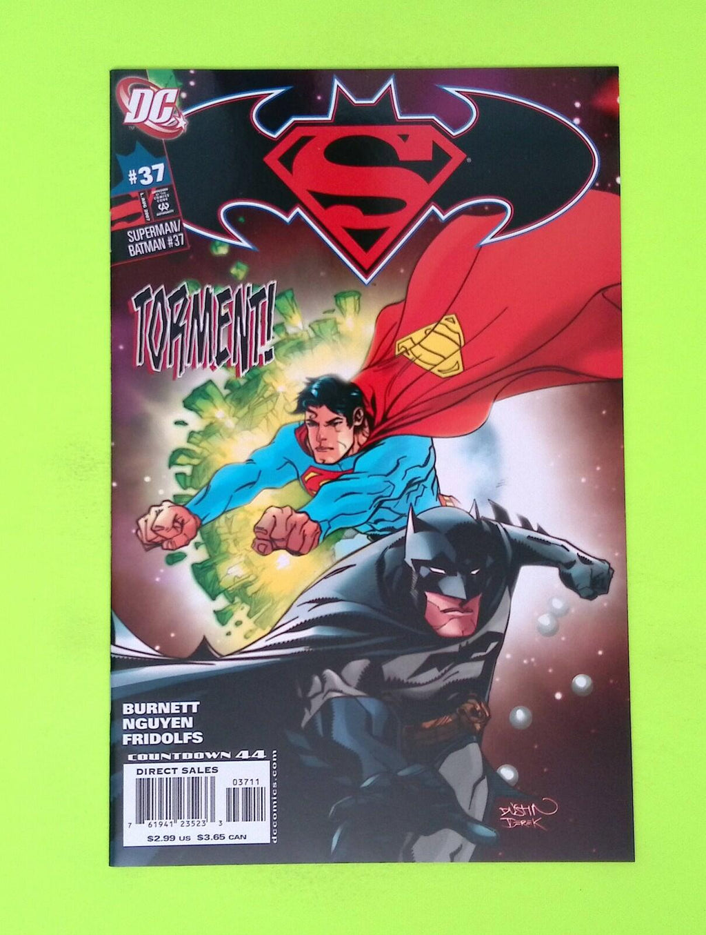 Superman/Batman #37 2007 DC Comics High Grade Comic Book P32-280