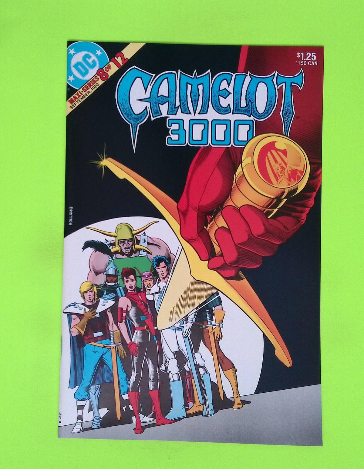 Camelot 3000 #8 1983 DC Comics High Grade Comic Book X33-202