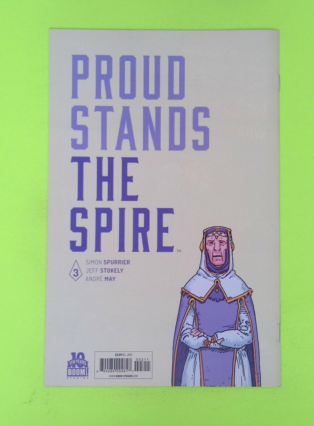 Spire #3 2015 BOOM! Studios High Grade Comic Book W15-71