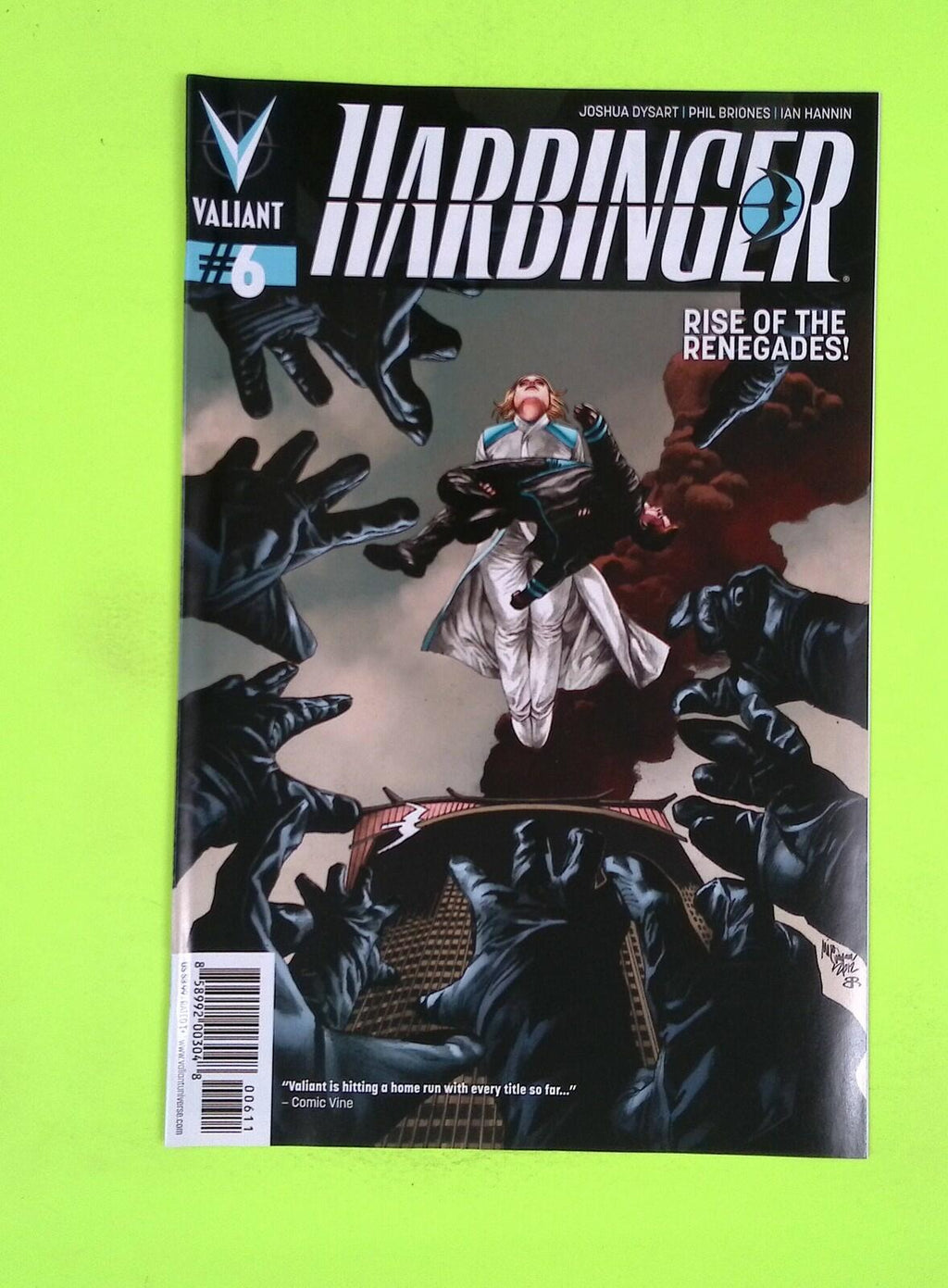 Harbinger #6 Vol. 2 2012 Valiant Entertainment High Grade Comic Book G89-154