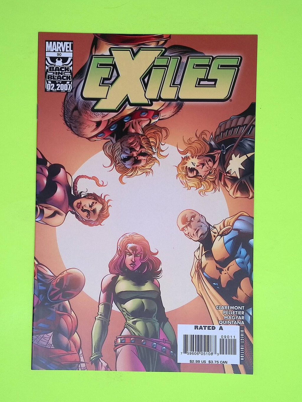 Exiles #90 Vol. 1 2007 Marvel Comics High Grade Comic Book K55-80