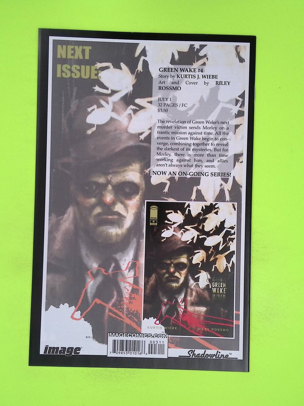 Green Wake #3 Image Comics High Grade Comic Book V84-27