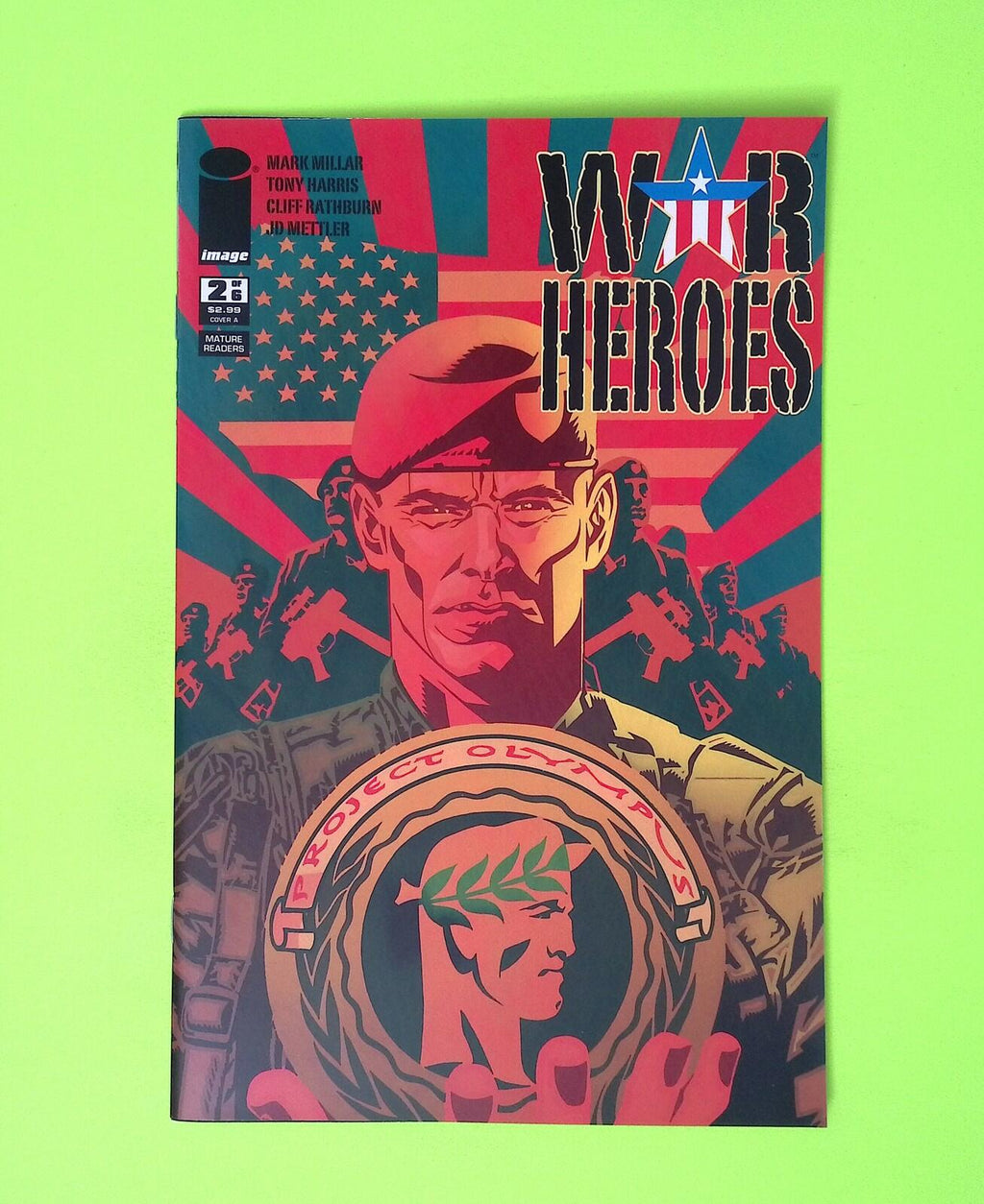 War Heroes #2 Vol. 4 2008 Image Comics High Grade Comic Book Q37-277