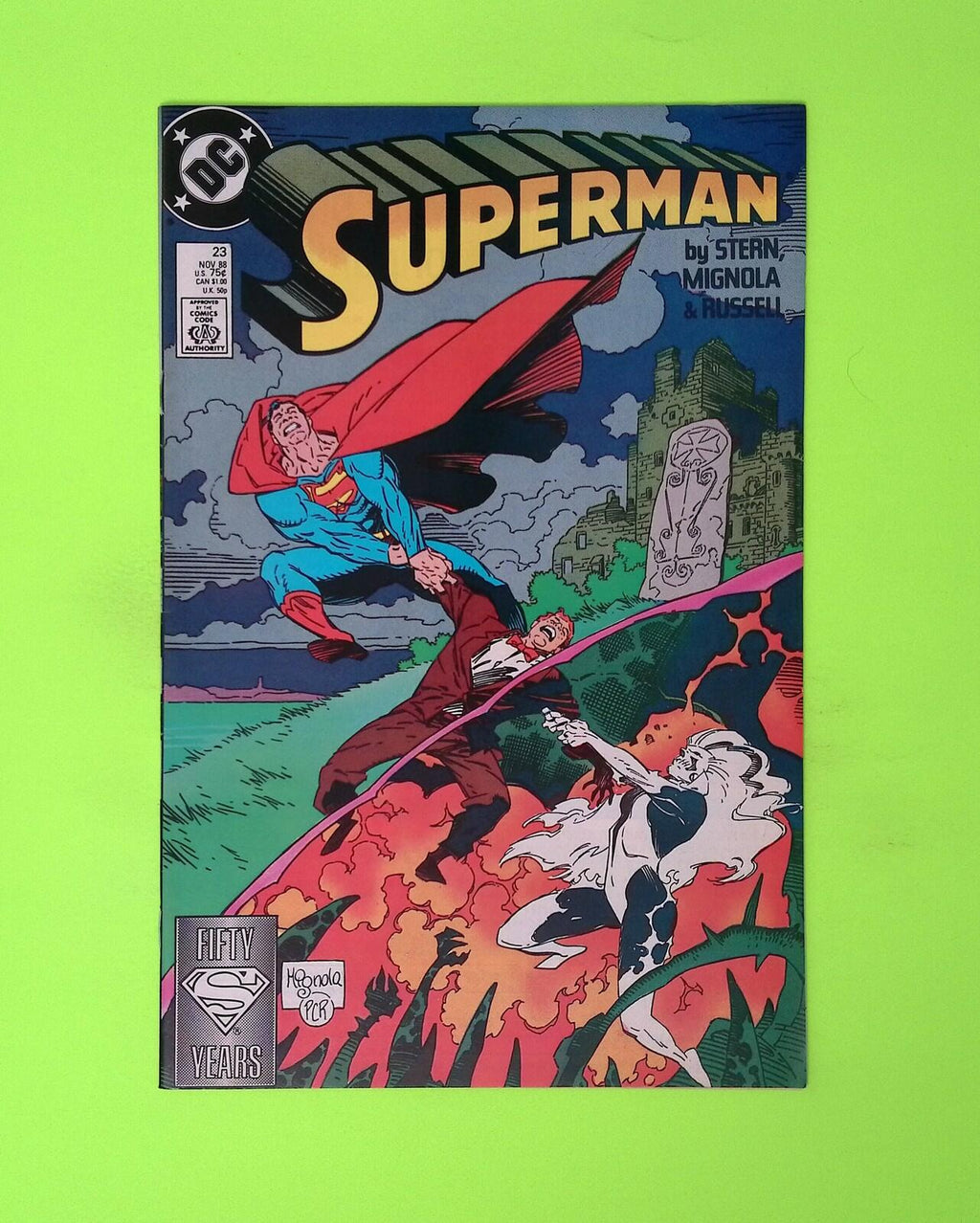 Superman #23 Vol. 2 1988 DC Comics Higher Grade Comic Book X232-68