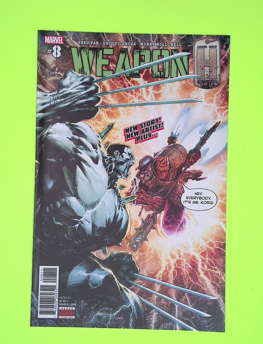 Weapon H #8 2018 Marvel Comics 8.0 Comic Book A93-62