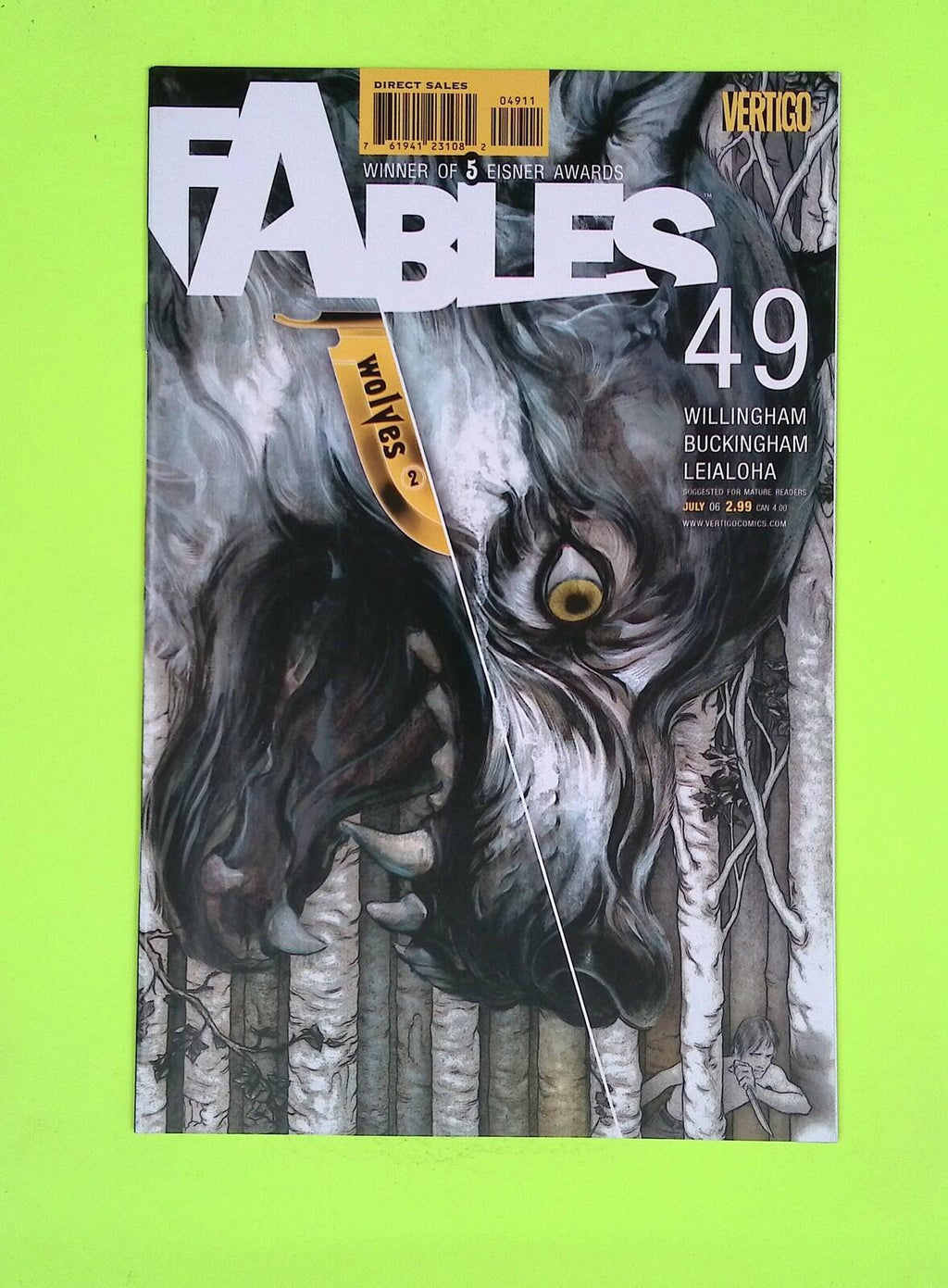 Fables #49 2006 Vertigo High Grade Comic Book G87-30