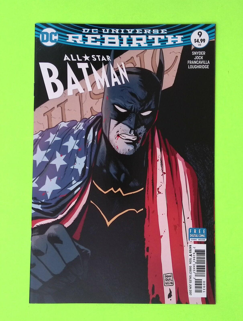 All Star Batman #9c 2017 DC Comics Variant High Grade Comic Book R40-251
