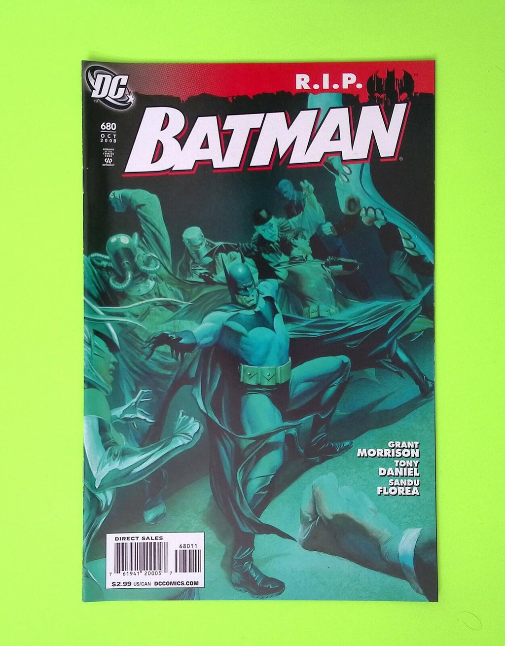 Batman #680 Vol. 1 2008 DC Comics High Grade Comic Book W263-236