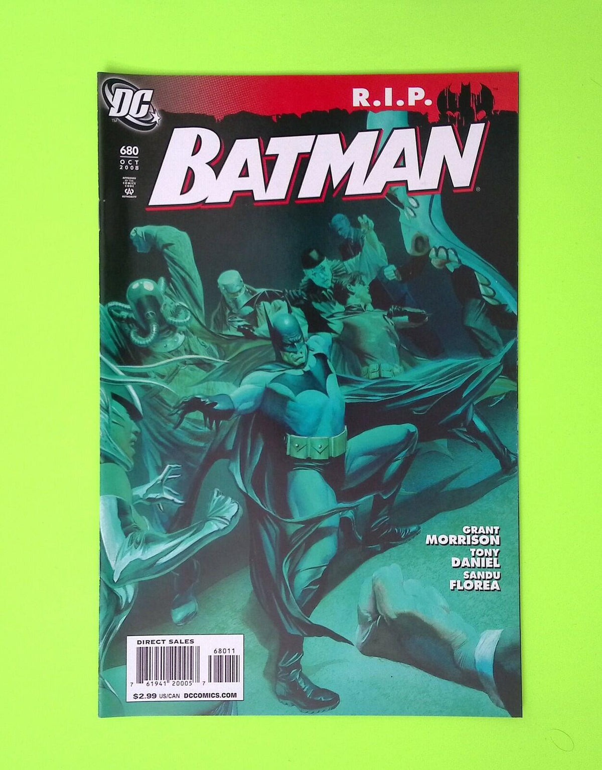 Batman #680 Vol. 1 2008 DC Comics High Grade Comic Book W263-236