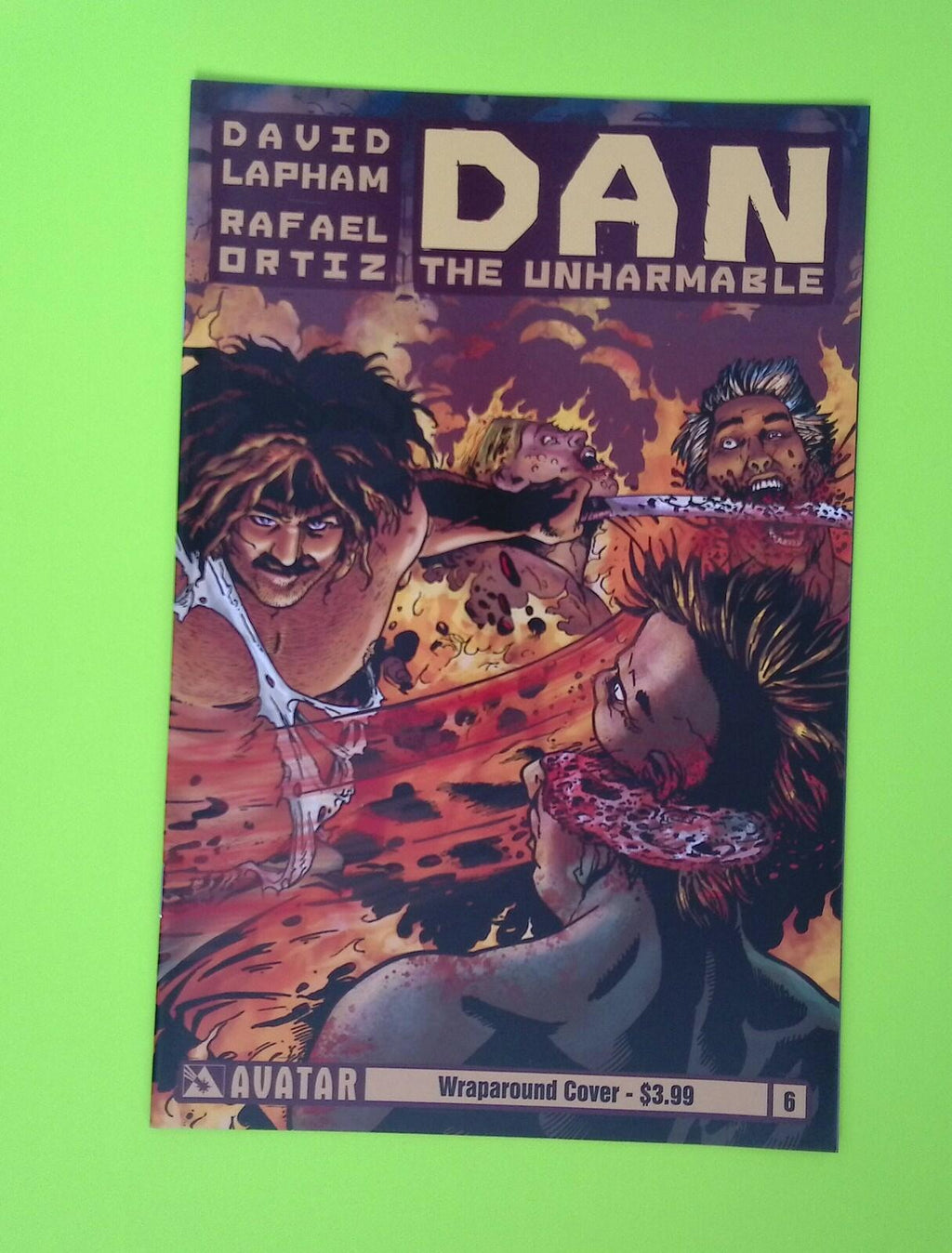 Dan the Unharmable #6b 2012 Avatar Press Variant High Grade Comic Book X48-6