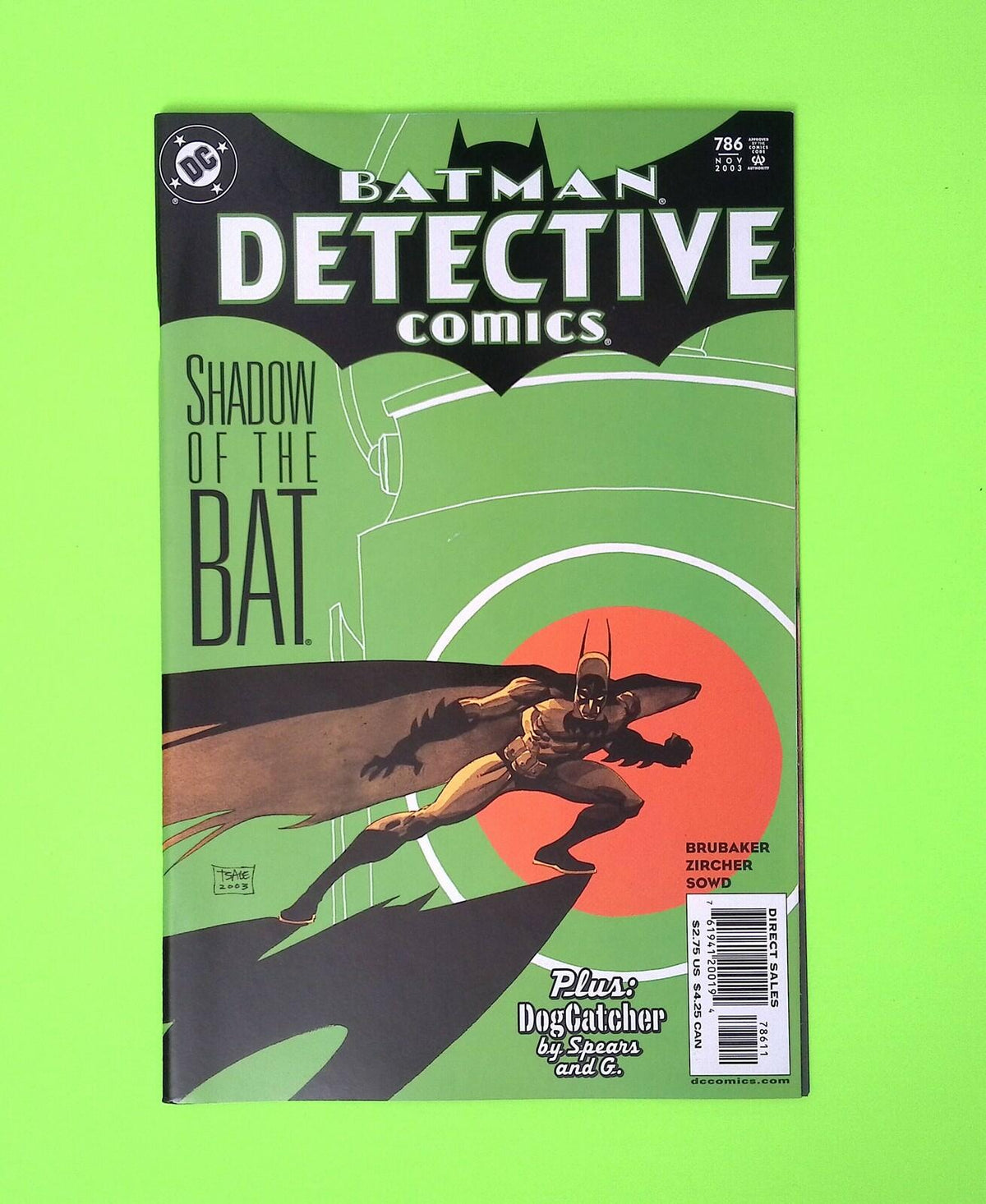 Detective Comics #786 Vol. 1 2003 DC Comics High Grade Comic Book B56-203