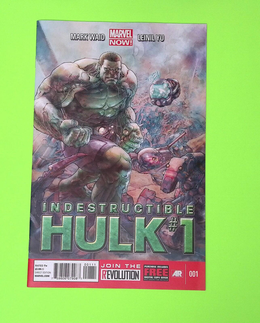Indestructible Hulk #1 2013 Marvel Comics High Grade Comic Book B36-12