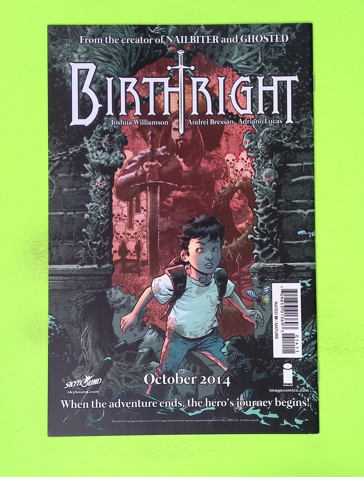Ghosted #14 2014 Image Comics High Grade Comic Book J92-290