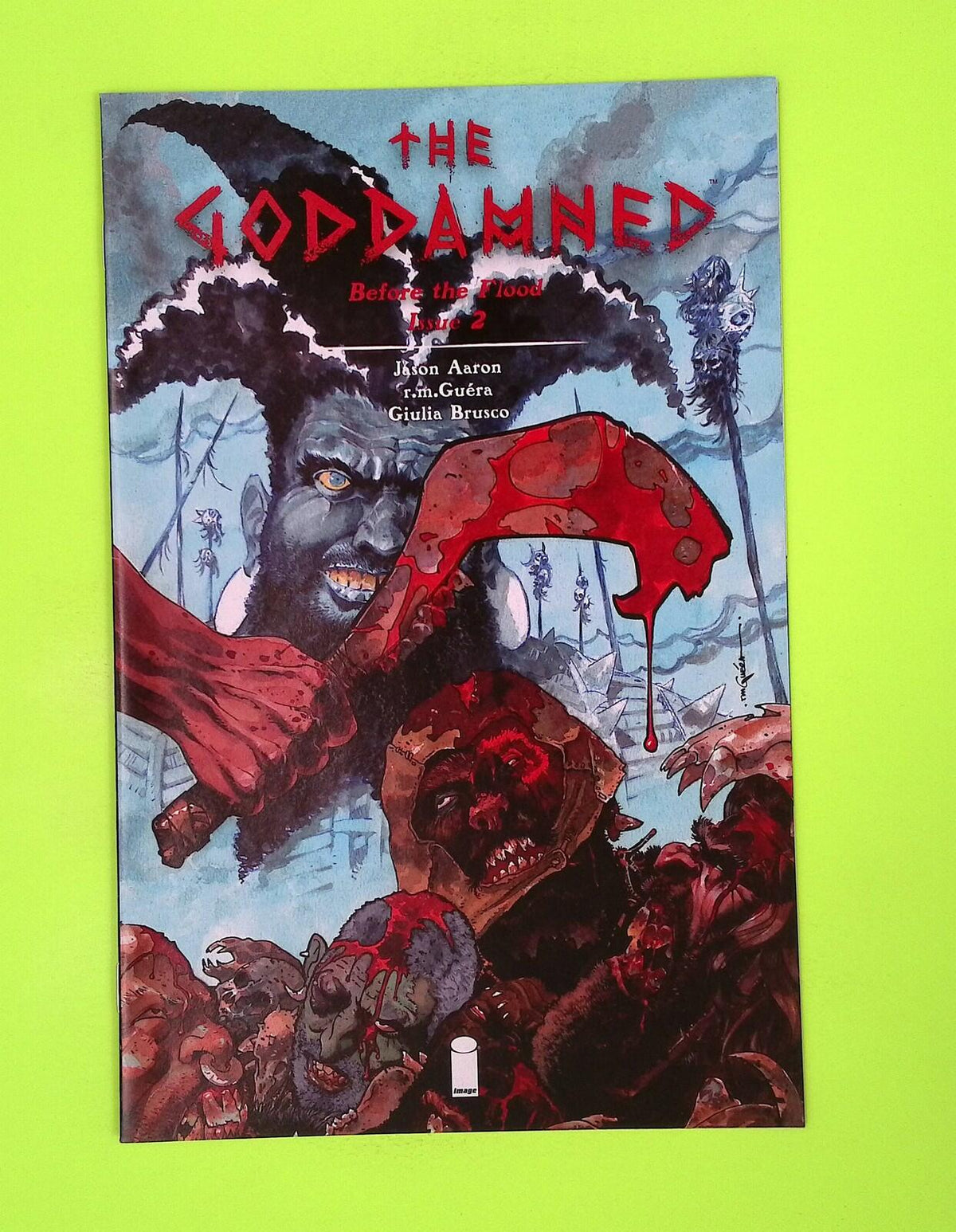The Goddamned #2 2015 Image Comics High Grade Comic Book G82-188