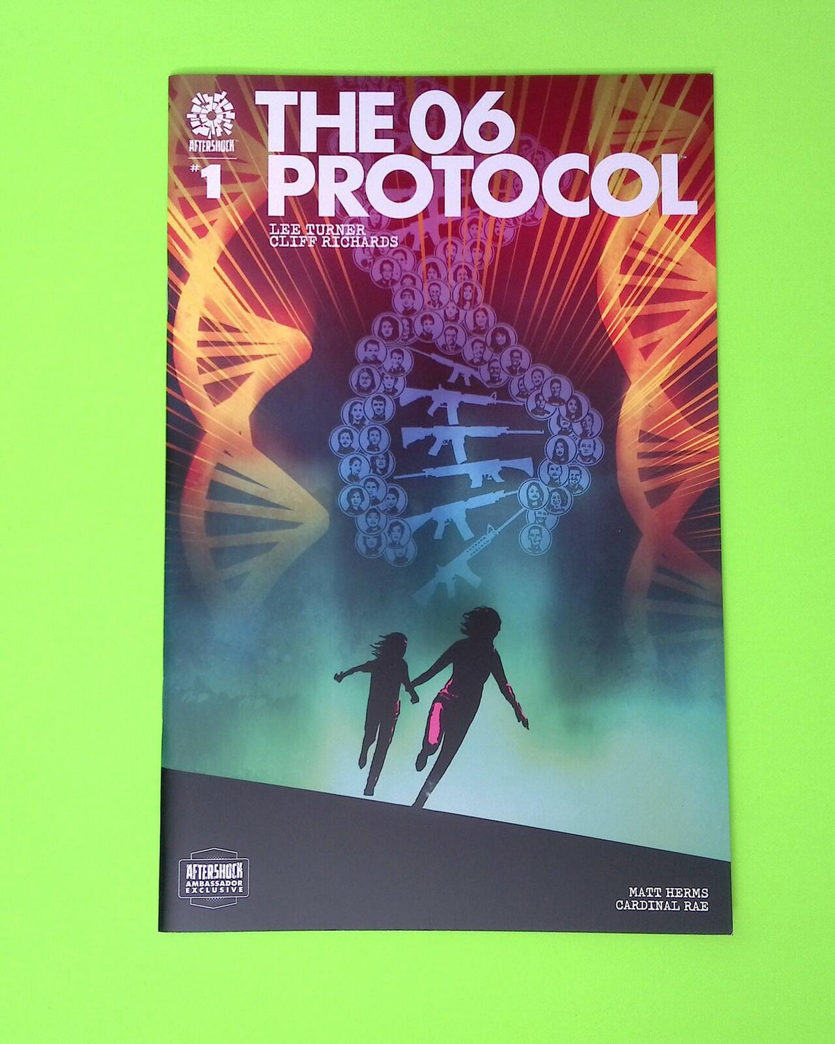 06 Protocol #1 2022 AfterShock Comics High Grade (Variant) Comic Book B39-277