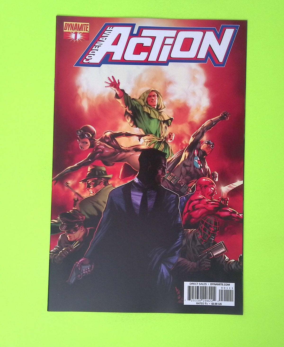 Codename Action #1d 2013 Dynamite Entertainment Variant High Grade W51-273
