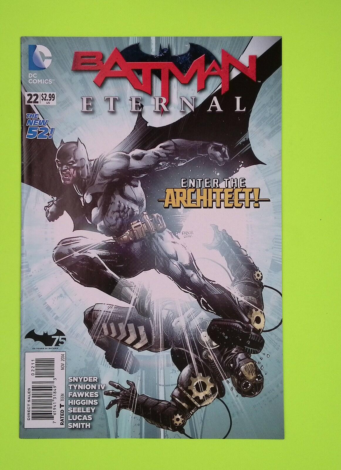 Batman Eternal #22 2014 DC Comics 8.0 Comic Book J82-32