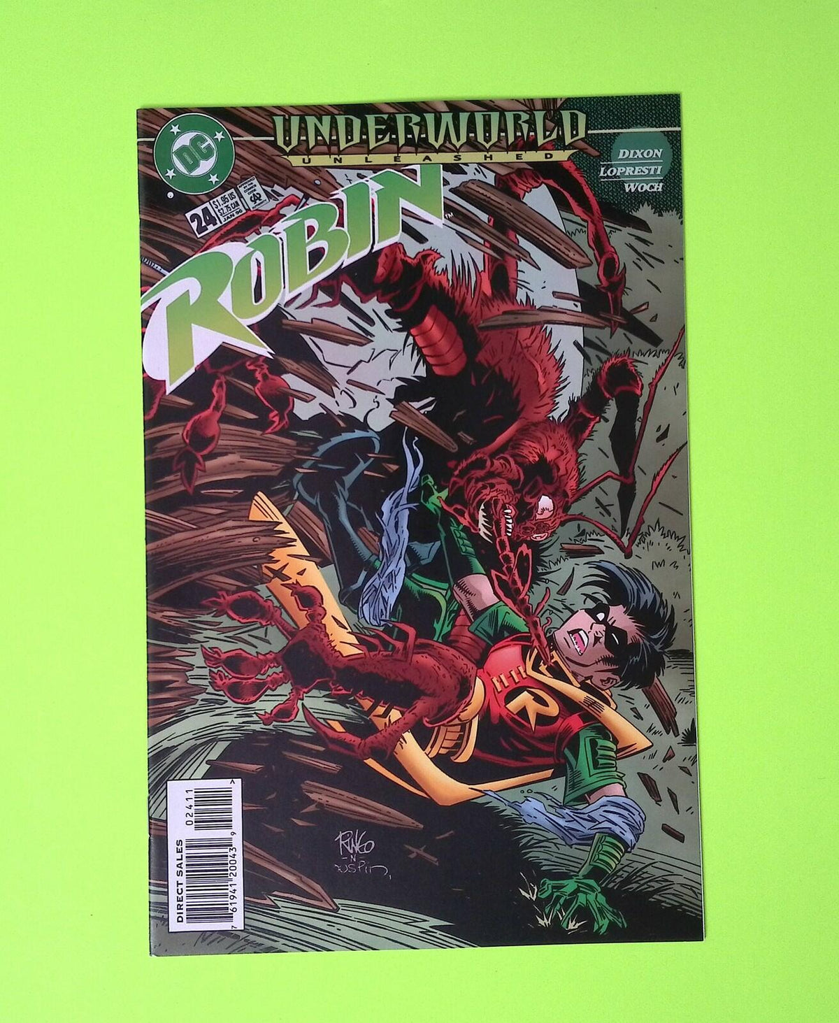 Robin #24 Vol. 2 1996 DC Comics High Grade Comic Book Q54-72