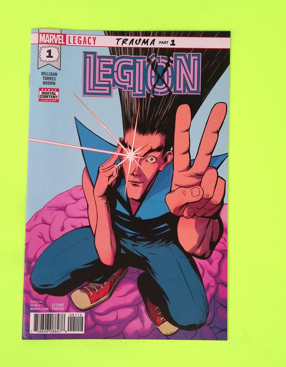 Legion #1 - 2nd print Marvel Comics Variant High Grade Comic Book J65-263