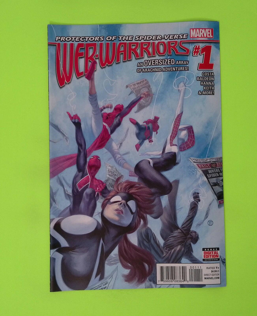 Web Warriors #1 2016 Marvel Comics 1st App High Grade Comic Book R67-230