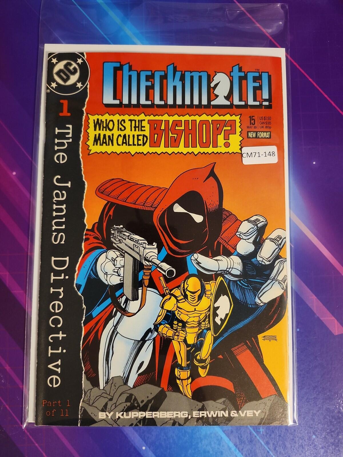 CHECKMATE #15 VOL. 1 HIGH GRADE DC COMIC BOOK CM71-148