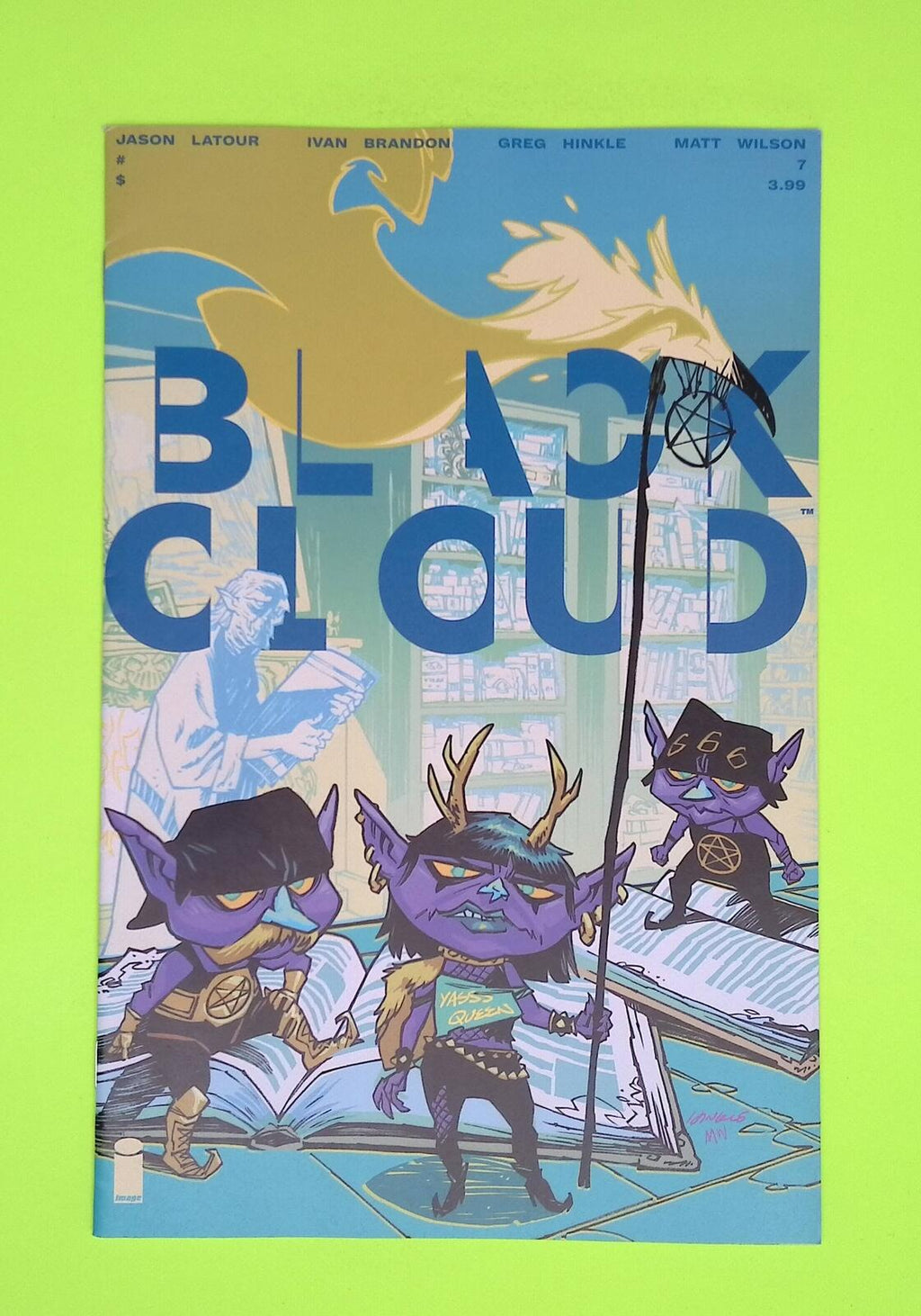 Black Cloud #7 2018 Image Comics 8.0 Comic Book K60-256