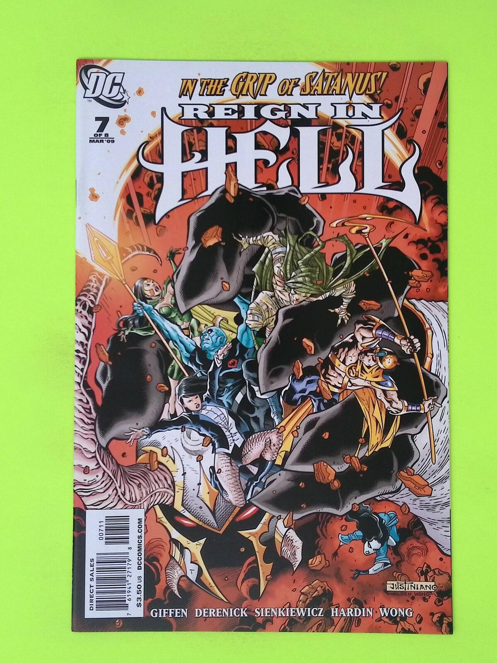 Reign in Hell #7 2009 DC Comics 8.0 Comic Book P26-152