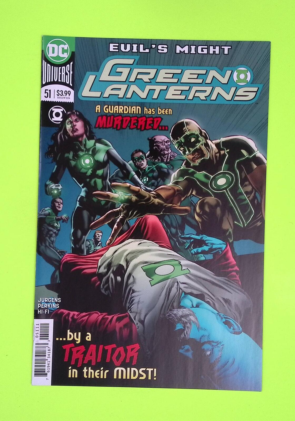 Green Lanterns #51 2018 DC Comics High Grade Comic Book A64-43