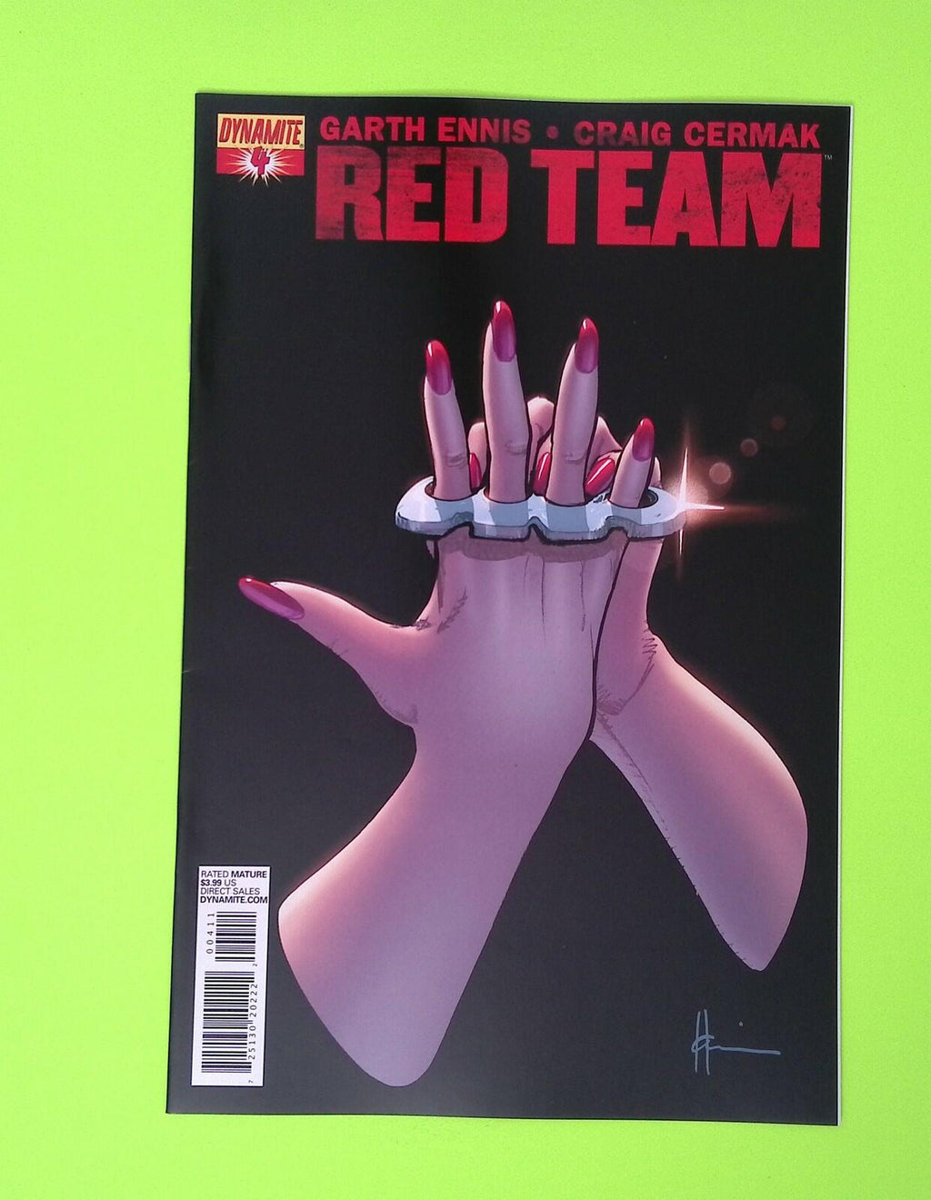 Red Team #4 2012 Dynamite Entertainment 8.0 Comic Book W139-150