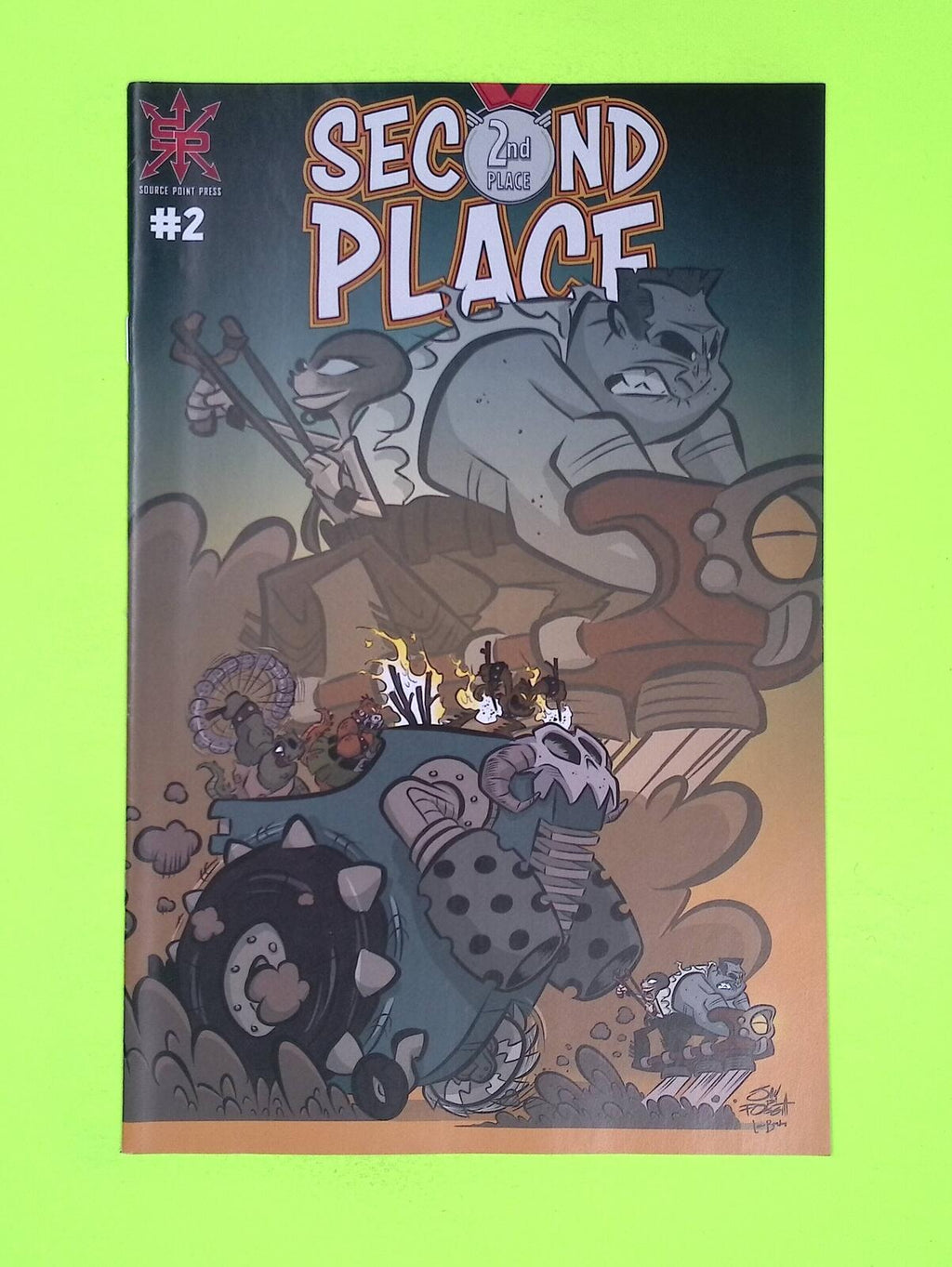 Second Place #2 2022 Source Point Press High Grade Comic Book G10-150