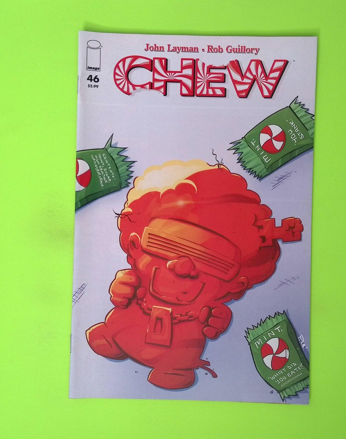 Chew #46 2015 Image Comics High Grade Comic Book X183-72