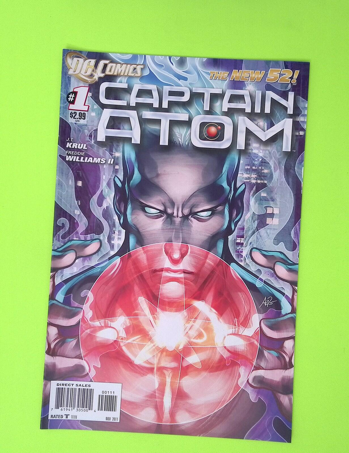 Captain Atom #1 Vol. 4 2011 DC Comics 1st App High Grade Comic Book W269-232