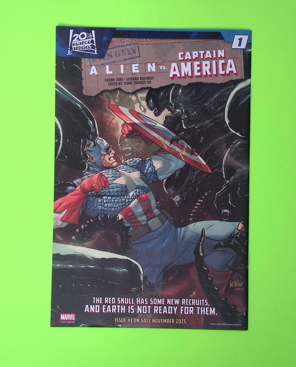 Binary #1d 2025 Marvel Comics Variant High Grade Comic Book W336-105
