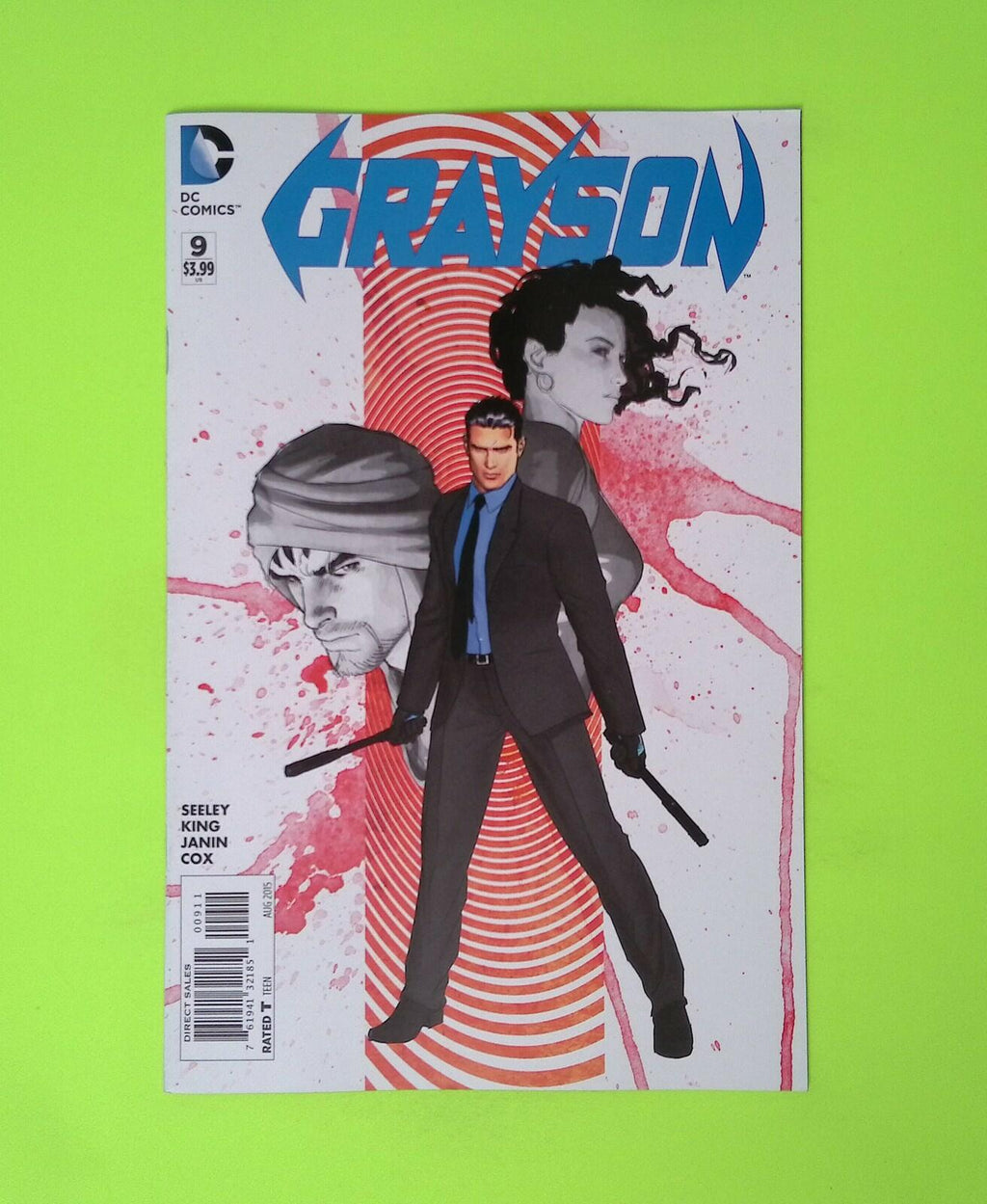 Grayson #9 2015 DC Comics Higher Grade Comic Book X256-123