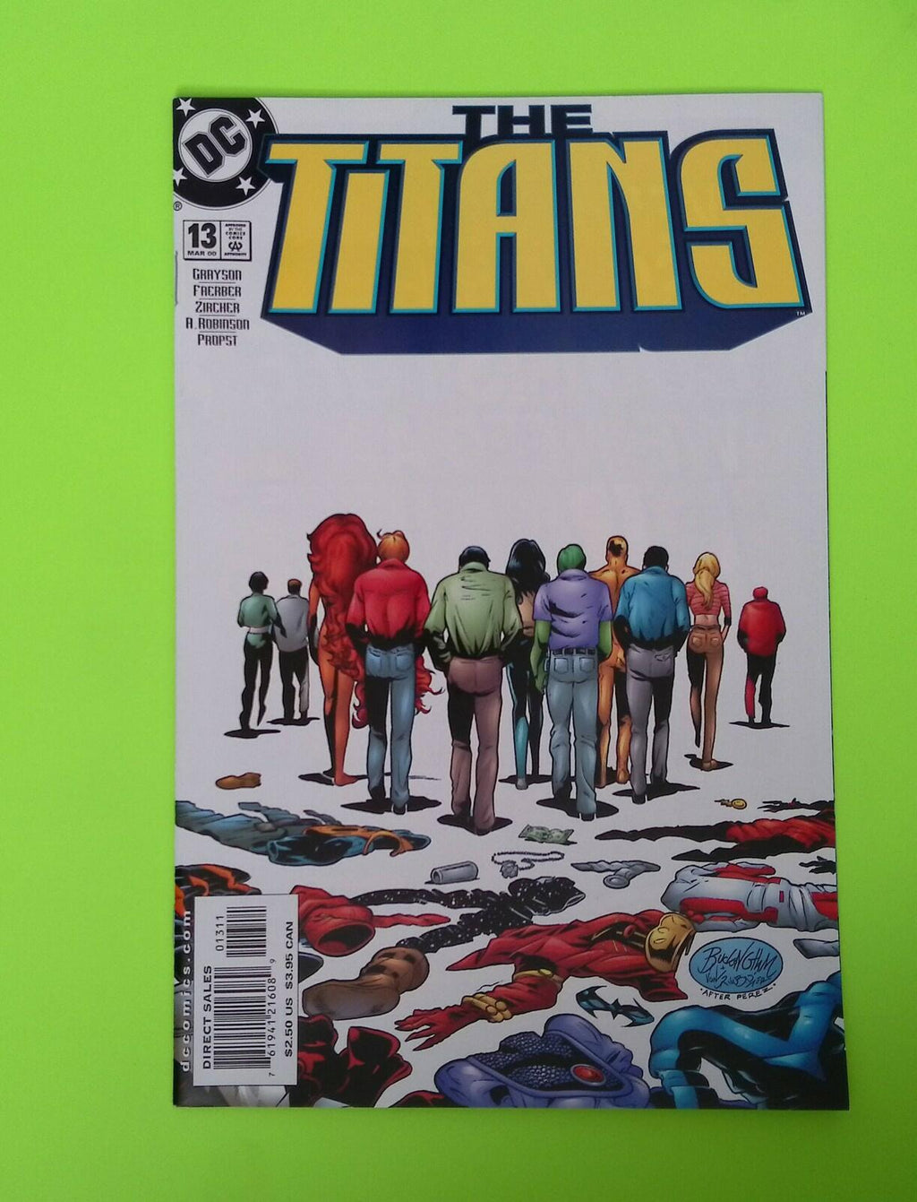 Titans #13 Vol. 1 2000 DC Comics 9.4 Comic Book R85-160