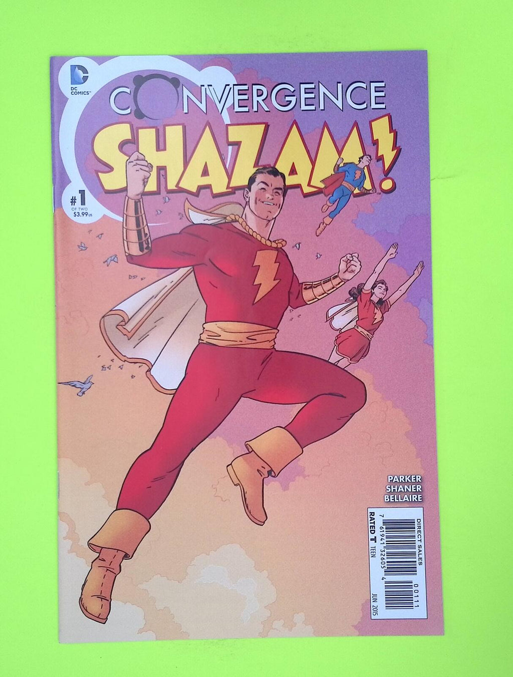 Convergence Shazam #1 2015 DC Comics High Grade Comic Book A29-257