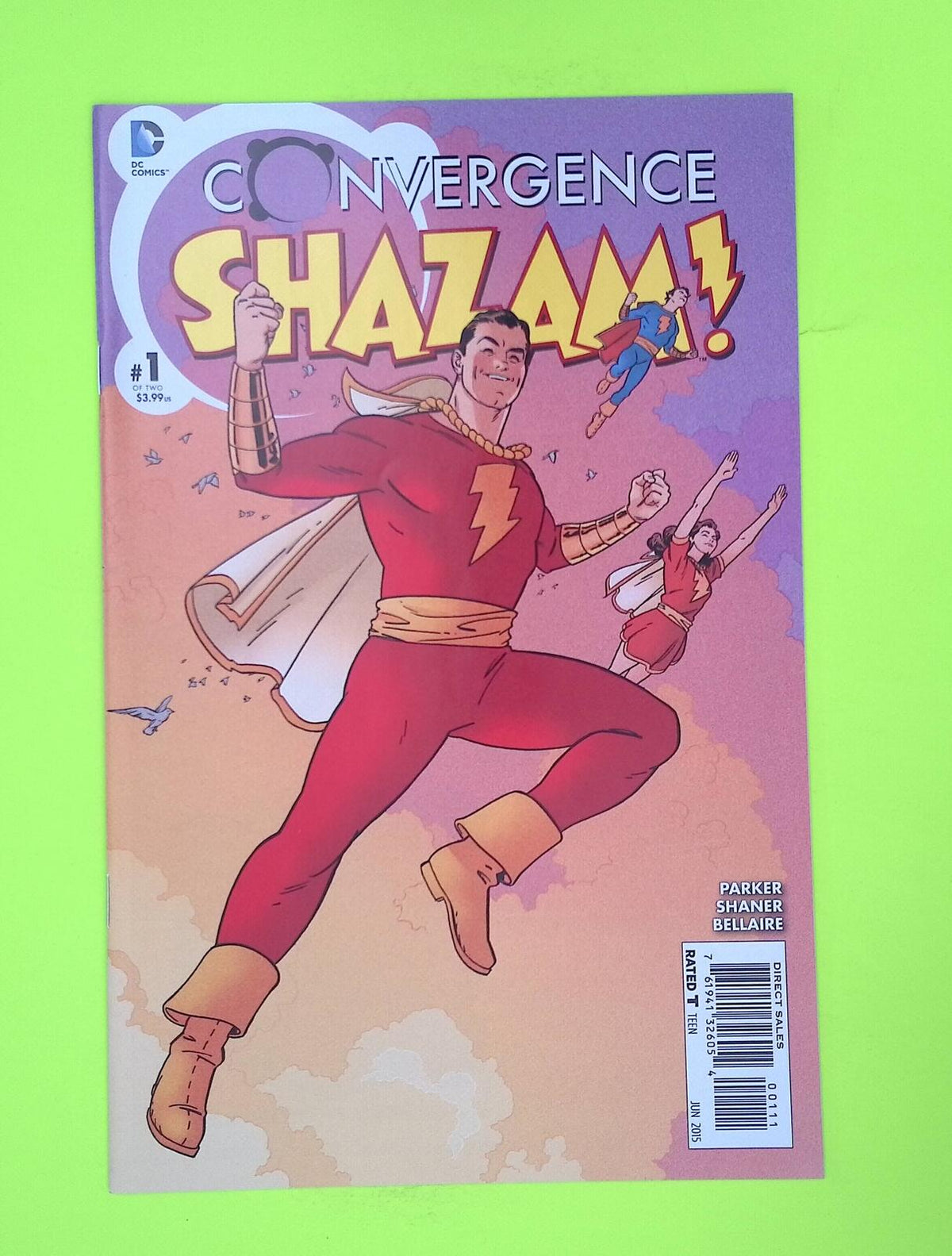 Convergence Shazam #1 2015 DC Comics High Grade Comic Book A29-257