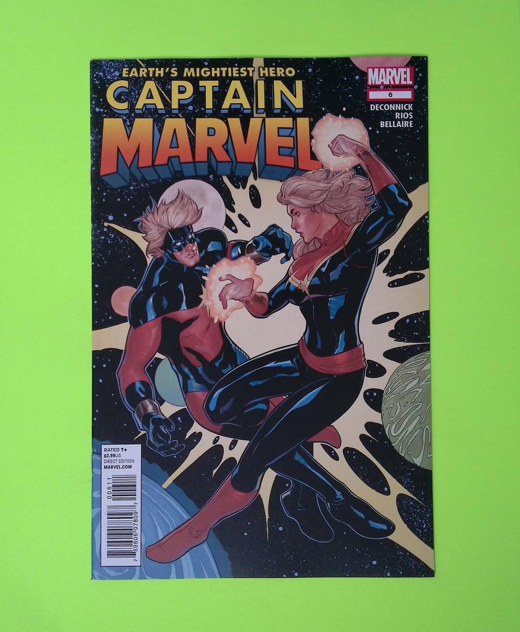 Captain Marvel #6 Vol. 6 2012 Marvel Comics High Grade Comic Book Q29-181
