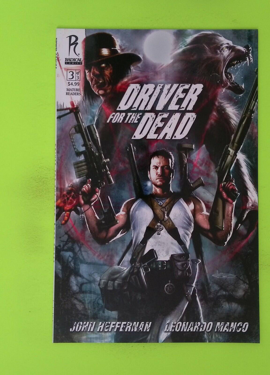 Driver for the Dead #3 2011 Radical Publishing High Grade Comic Book W50-96
