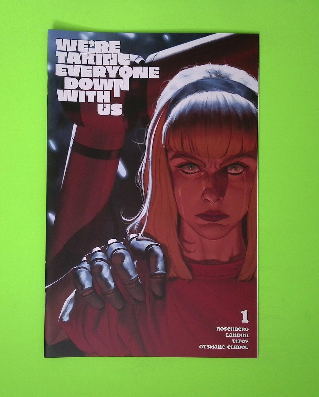 We're Taking Everyone Down With Us #1b 2025 Image Comics Variant W333-62