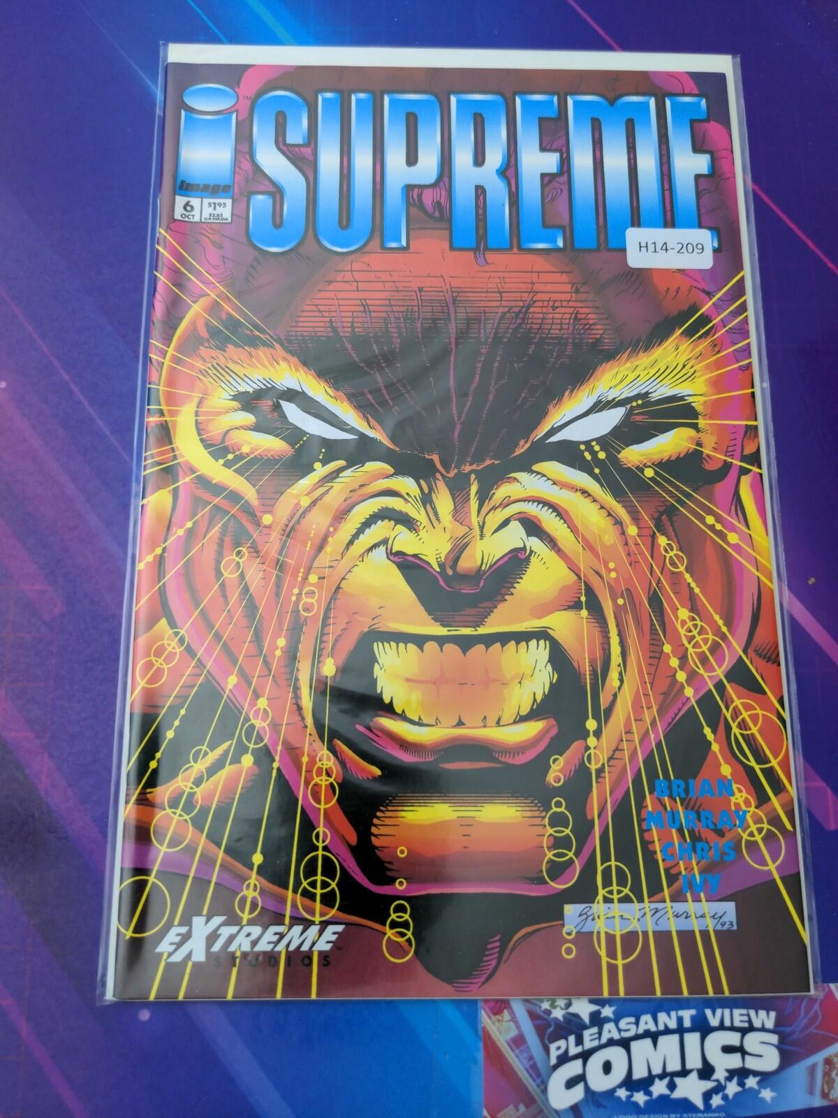 SUPREME #6 VOL. 1 HIGH GRADE IMAGE COMIC BOOK H14-209