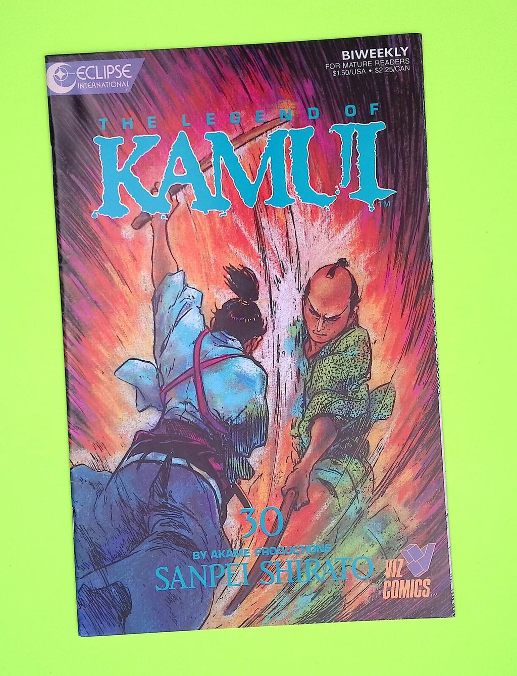 The Legend of Kamui #30 Eclipse Comics Mid Grade Comic Book A49-39