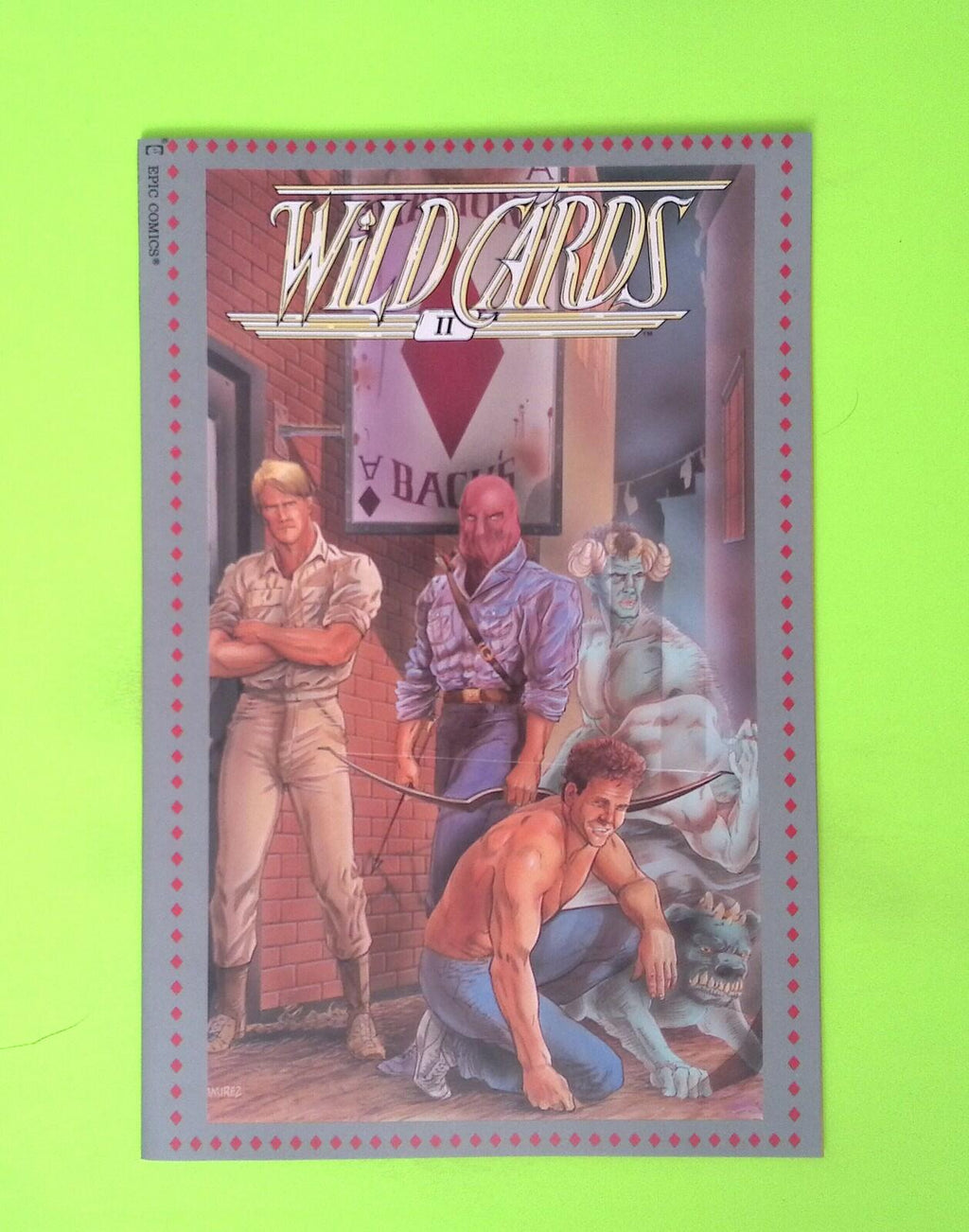 Wild Cards #2 Vol. 1 Epic Comics High Grade Comic Book X91-164