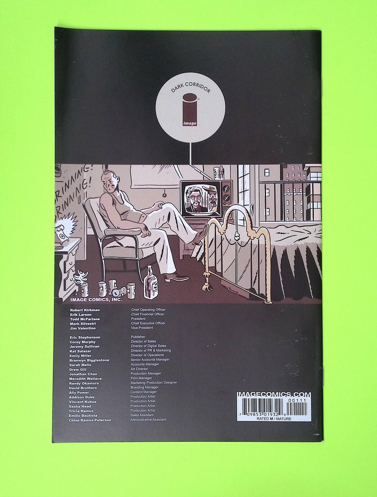 Dark Corridor #1 2015 Image Comics High Grade Comic Book W70-129