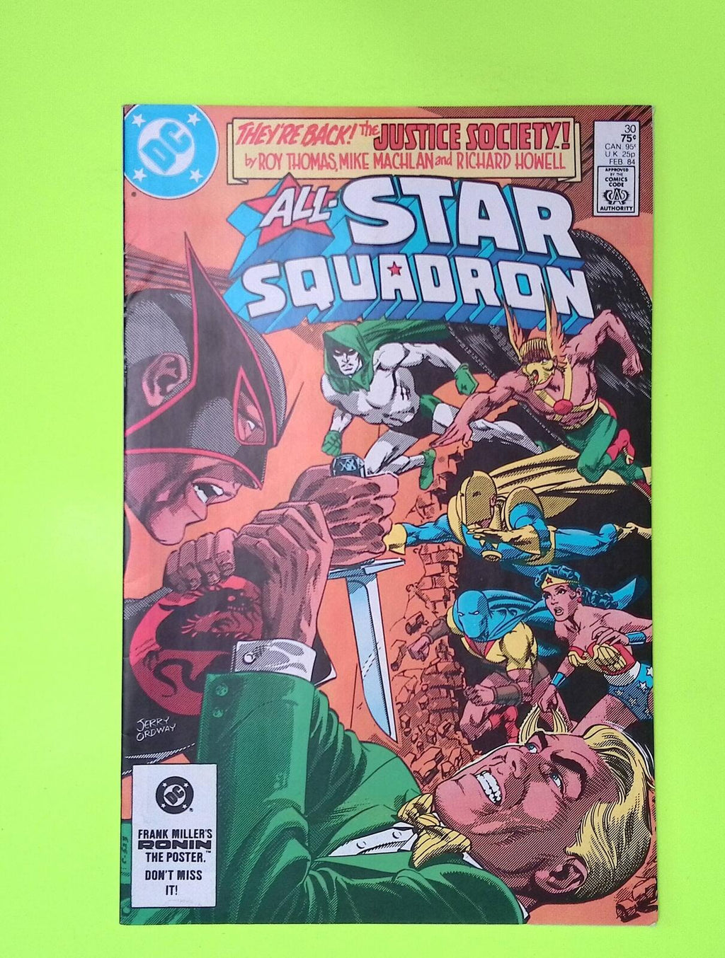 All-Star Squadron #30 1984 DC Comics Mid Grade Comic Book A74-159