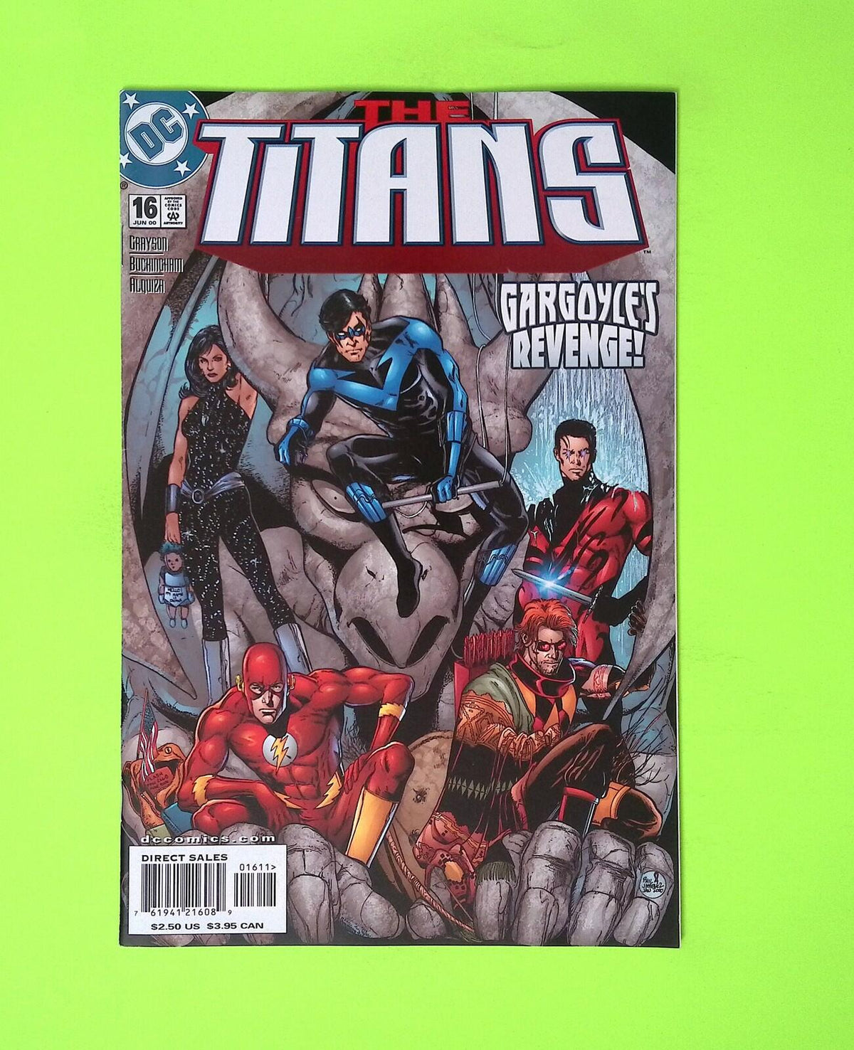 Titans #16 Vol. 1 2000 DC Comics Higher Grade Comic Book Q108-40