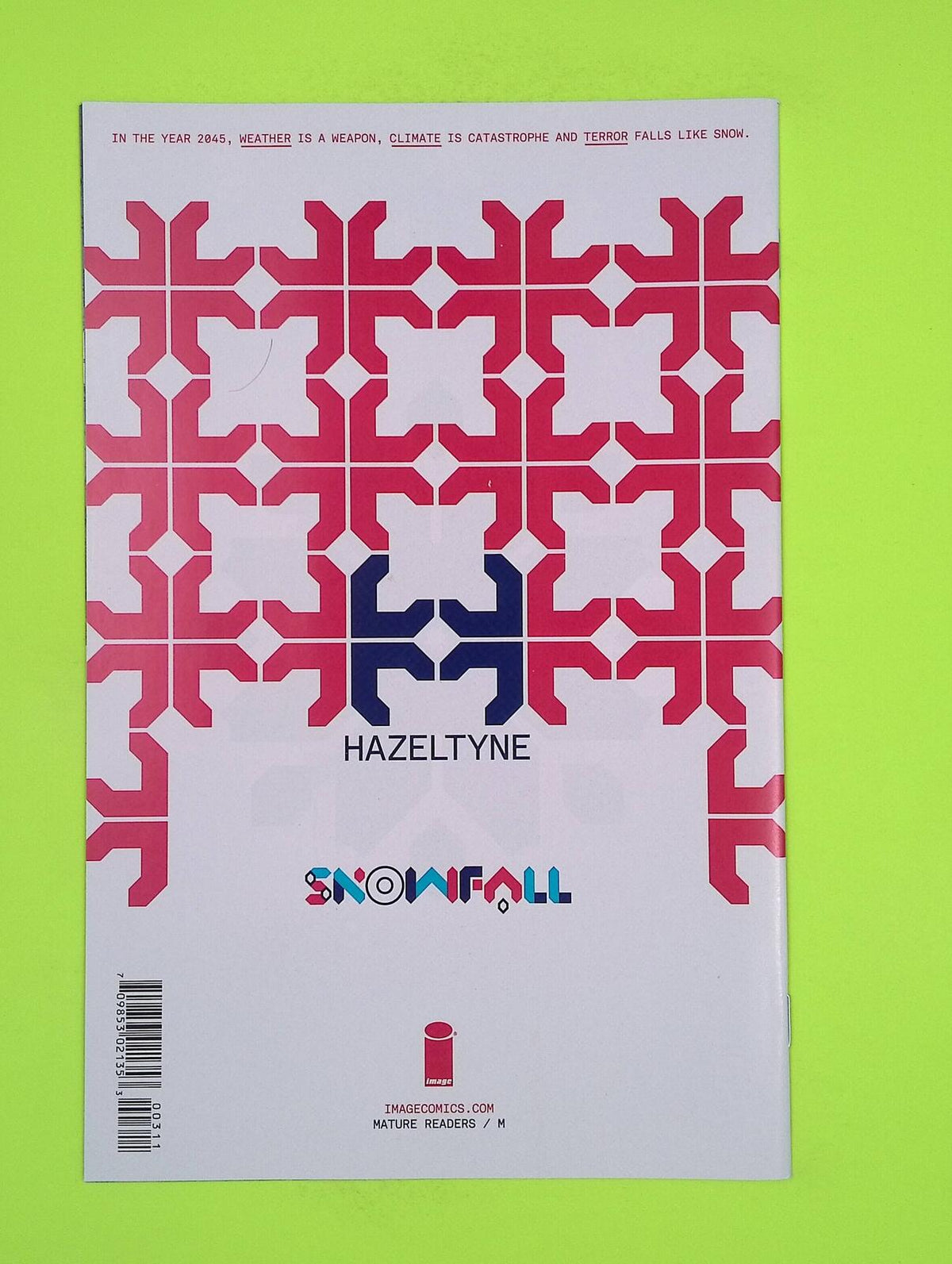 SnowFall #3 2016 Image Comics High Grade Comic Book J3-25