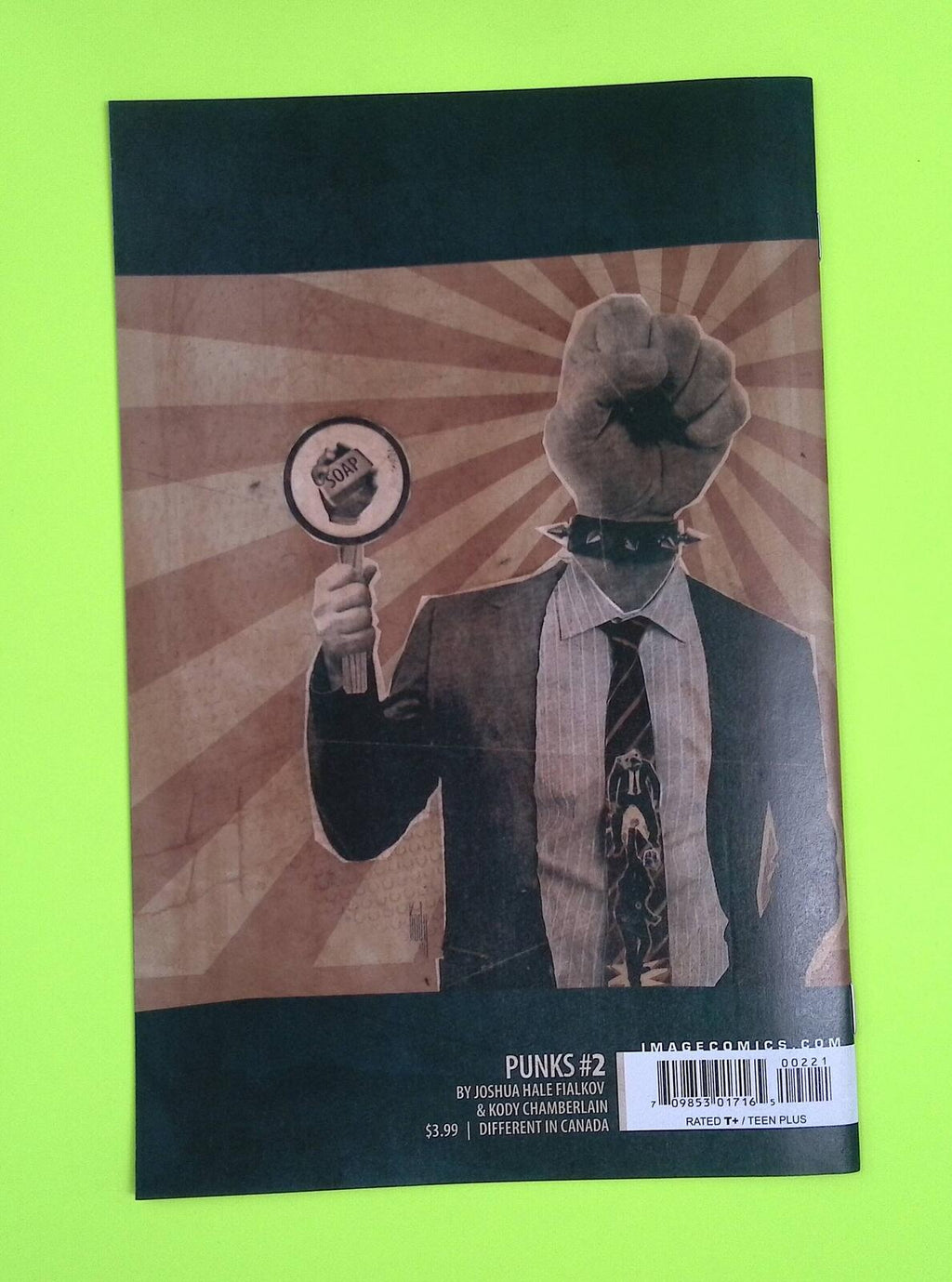 Punks The Comic #2b 2014 Image Comics Variant High Grade Comic Book G63-148